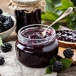 confiture de mûres sans pépins