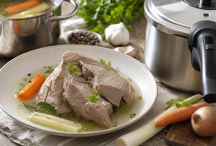 fraise de veau cuisson court-bouillon