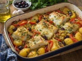 recette morue au four à la portugaise