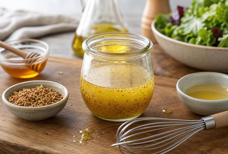 vinaigrette au miel moutarde