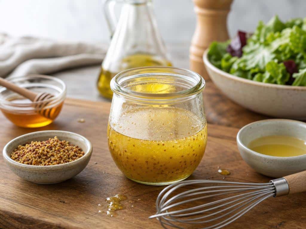 vinaigrette au miel moutarde