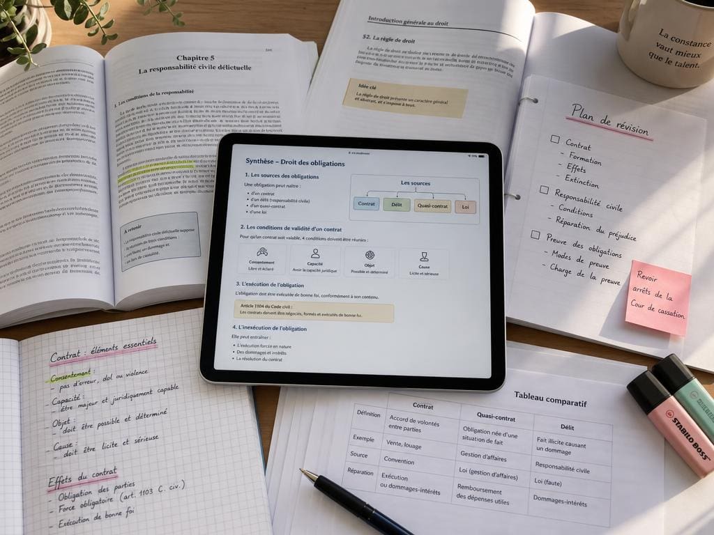 ia qui fait des fiches de revision gratuit
