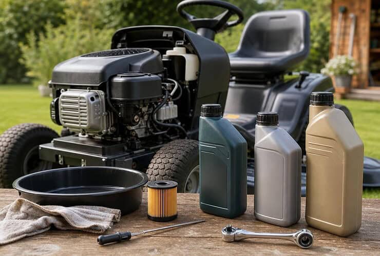quelle huile pour tracteur tondeuse briggs et stratton