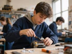 pré-apprentissage a 13 ans