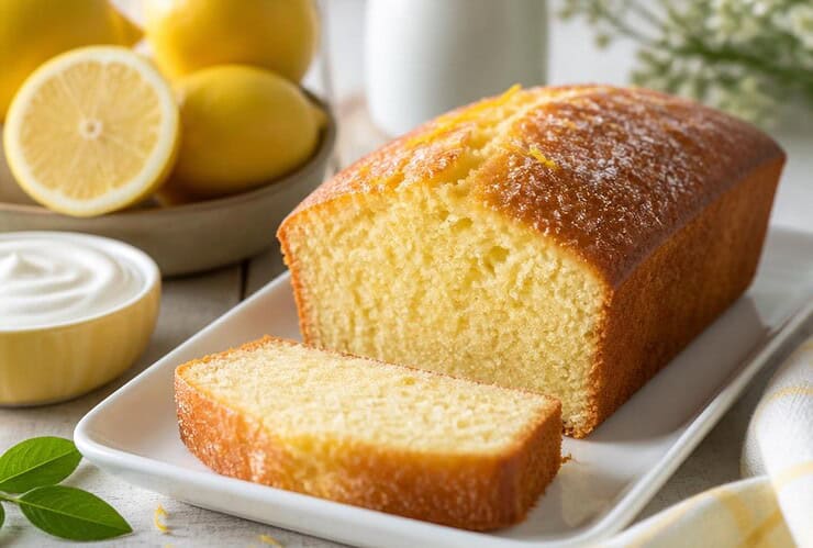 gateau au citron et yaourt leger