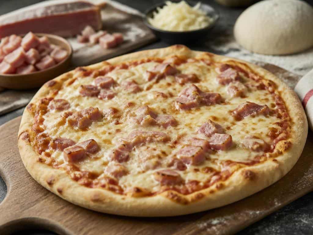 pizza express lardons mozzarella