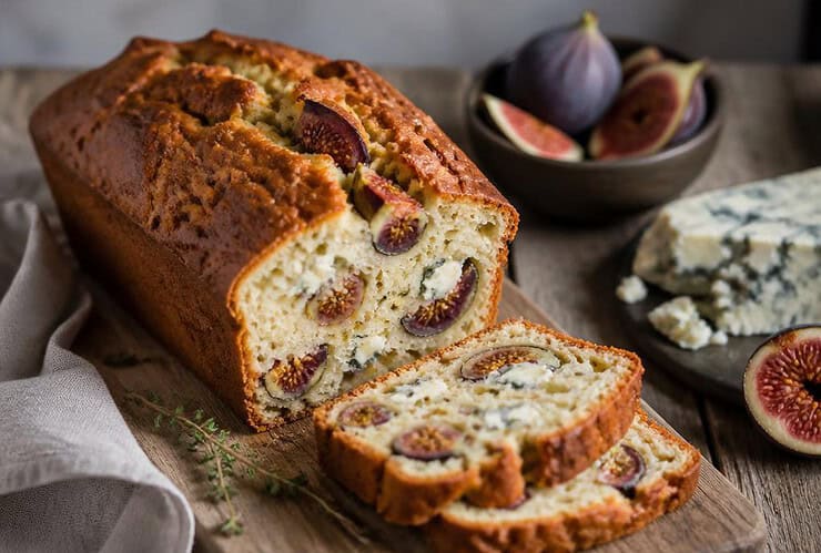 cake figues roquefort