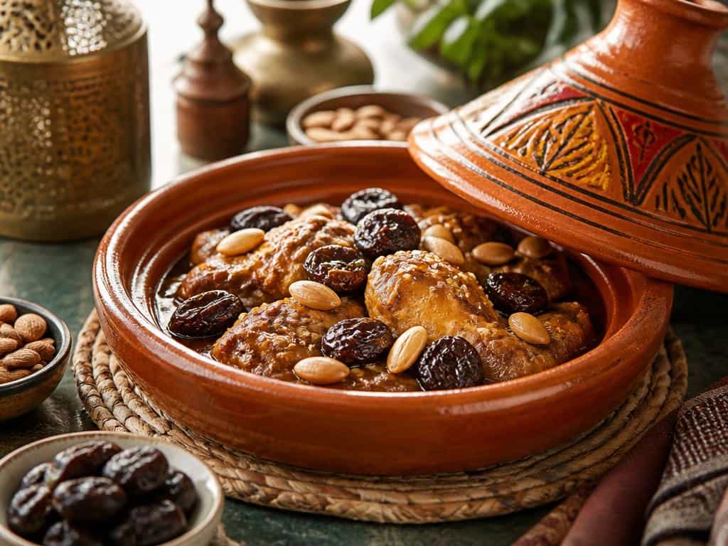 diner oriental 1 tajine aux pruneaux et aux amandes