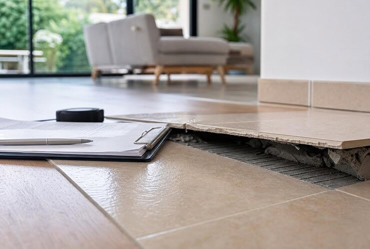 carrelage qui se soulève et assurance