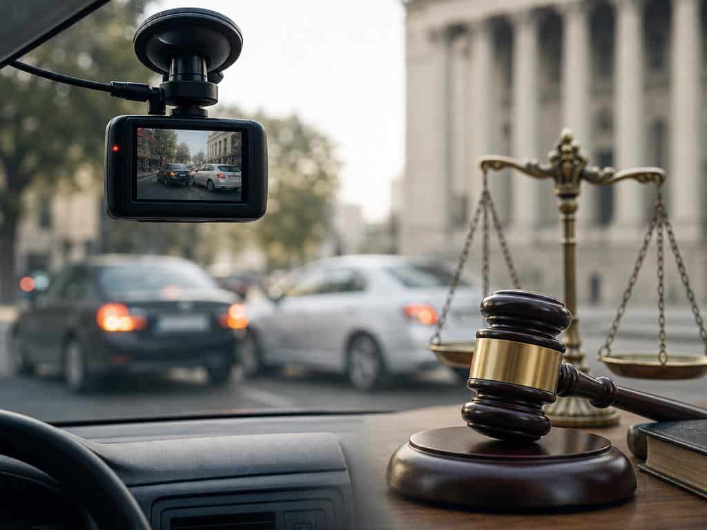 recevabilite images captees dashcam comme preuve cas accident