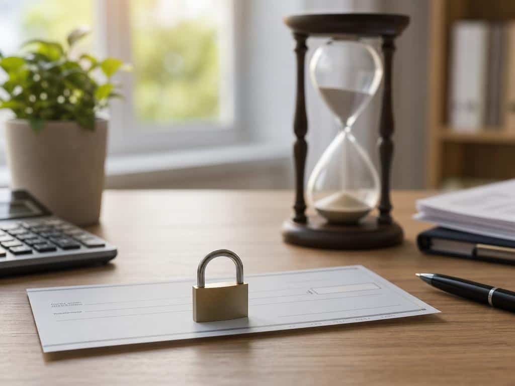chèque bloqué pour vérification