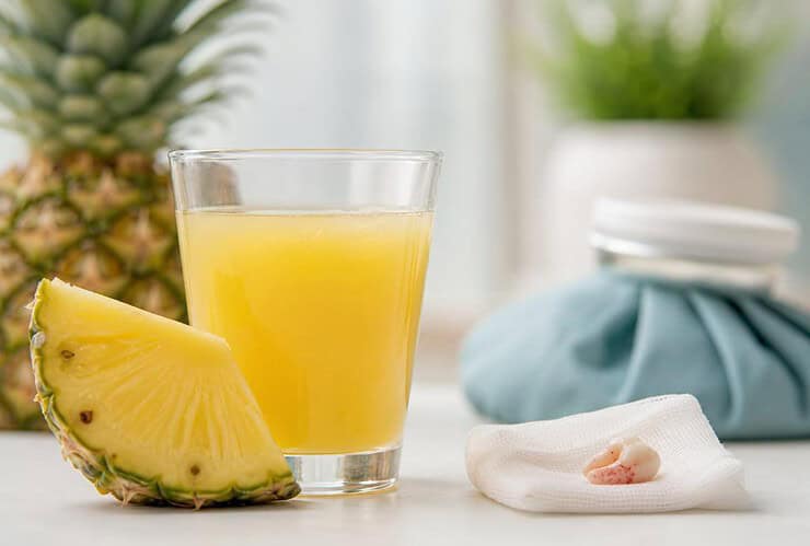 jus d'ananas dents de sagesse