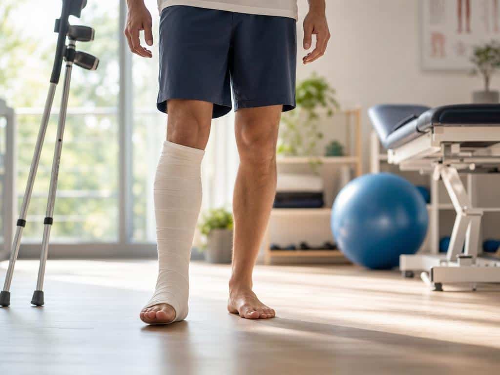 marcher sans béquille après fracture