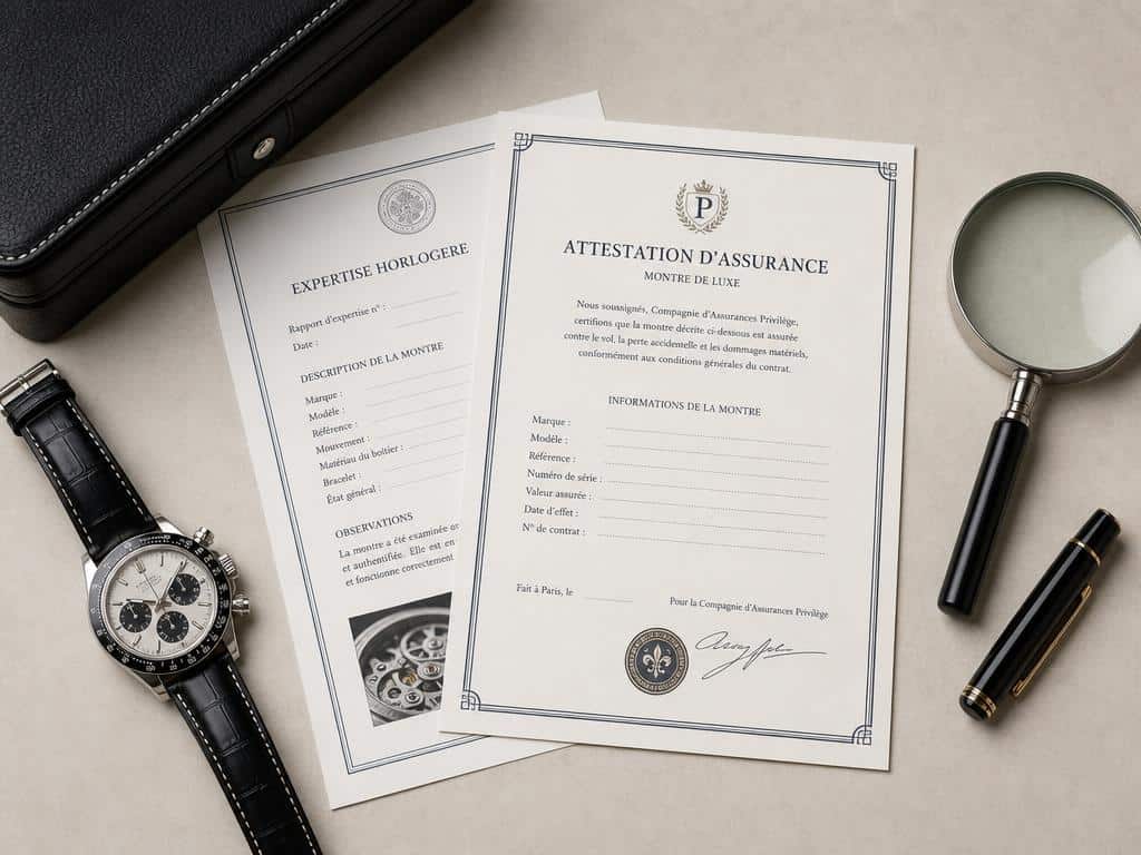 assurance montre de luxe