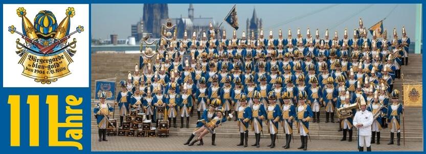 Bürgergarde Blau Gold