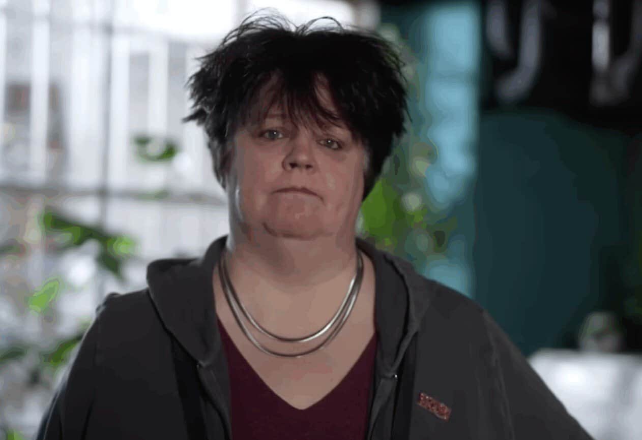 Ingrid Kühne bei einem Videointerview
