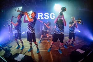Ein Foto der Brass-Band Rhythmussportgruppe