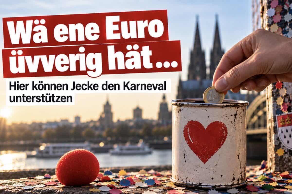 Jede Spende im Karneval zählt