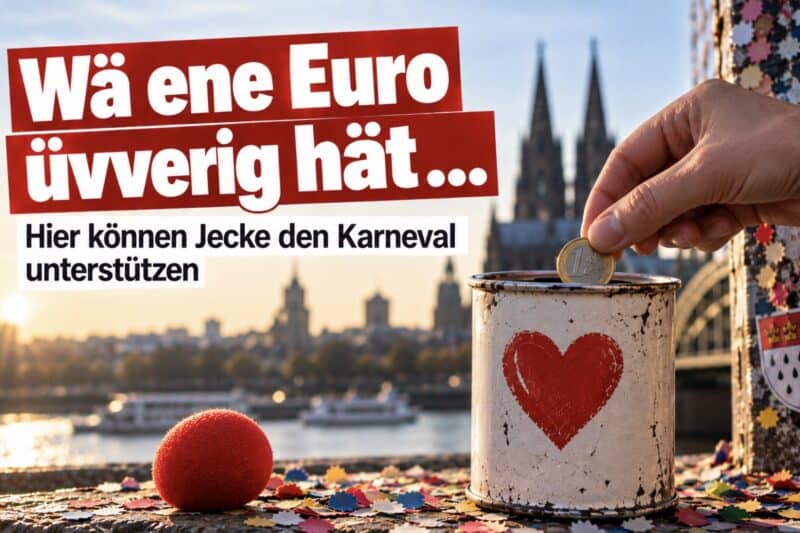 Jede Spende im Karneval zählt