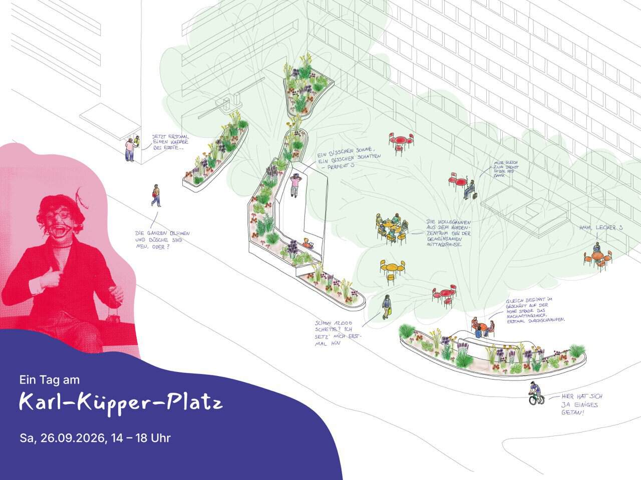 Jecker Plan: Aktivisten wollen Karl Küpper-Platz retten