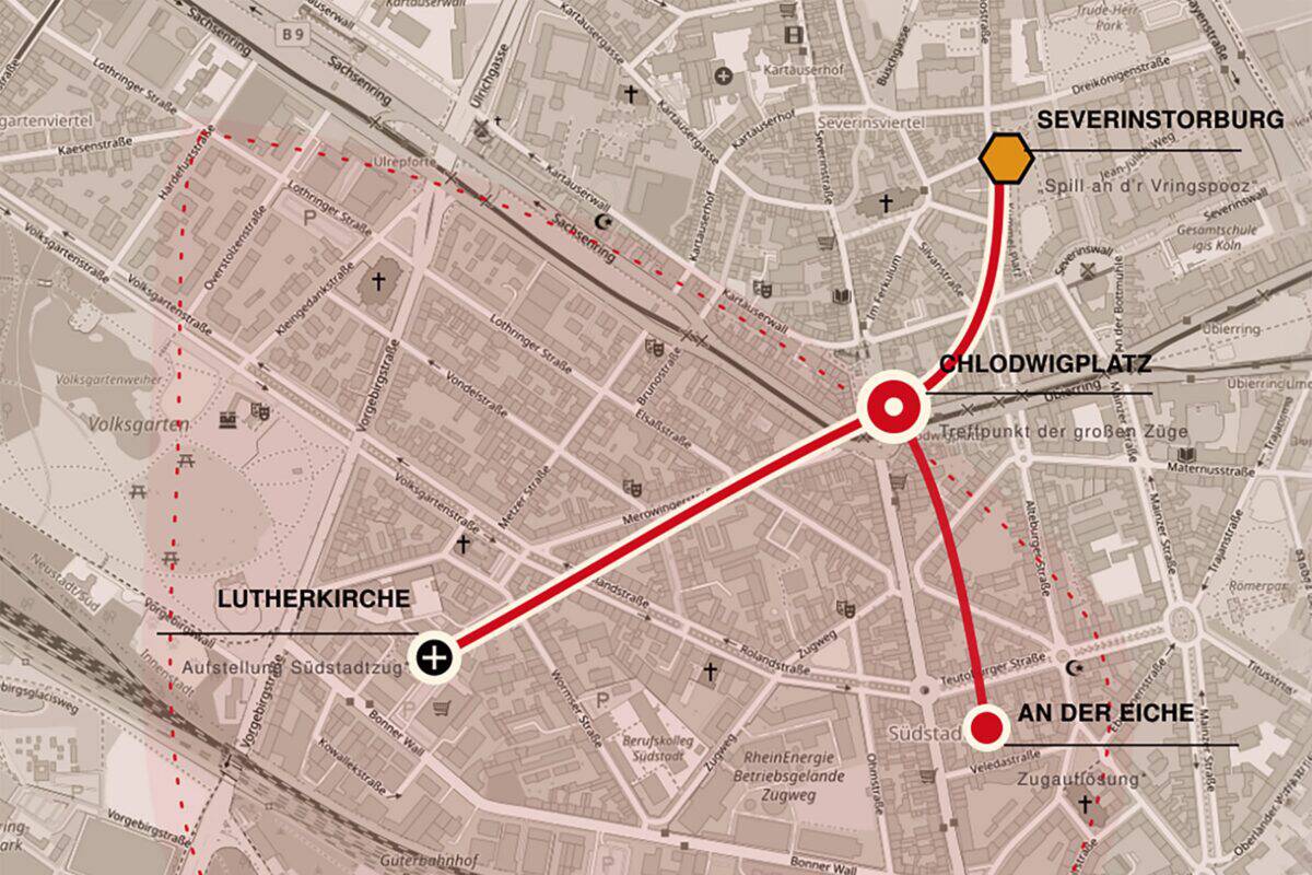 Karneval in der Kölner Südstadt