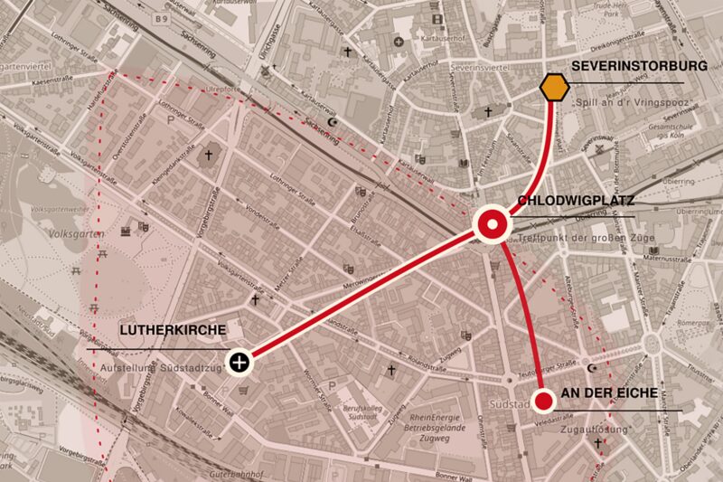 Karneval in der Kölner Südstadt