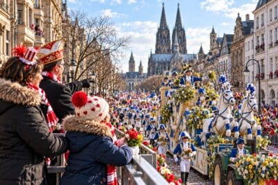 Beste Plätze Rosenmontagszug Köln