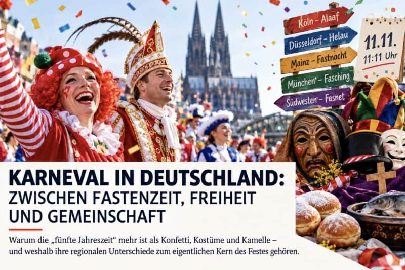 Karneval in Deutschland: Zwischen Fastenzeit, Freiheit und Gemeinschaft