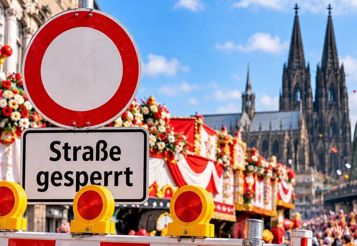Rosenmontagszug Köln Parken