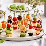 mini brochettes apéritives sans cuisson
