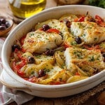 recette morue au four à la portugaise