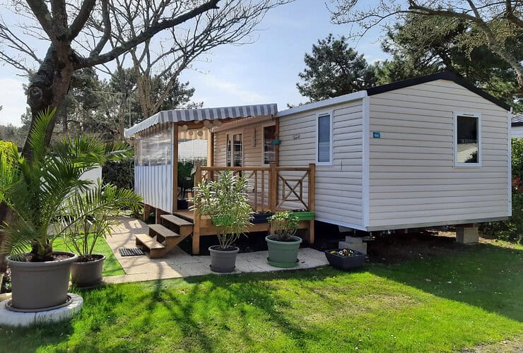 Camping avec mobil-home en France