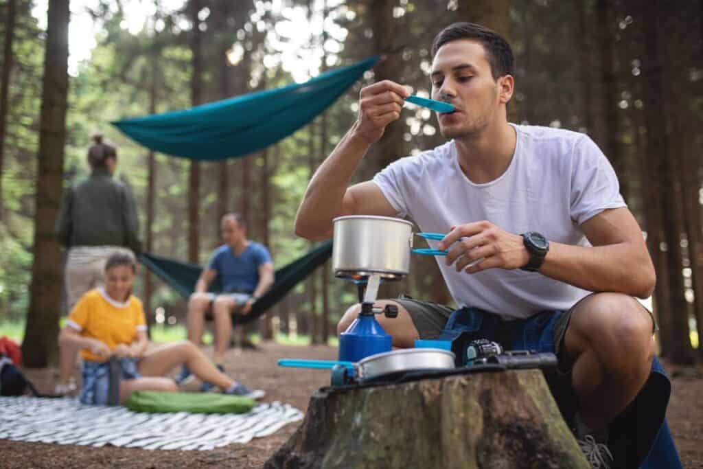 Idées de repas au réchaud pour le camping