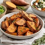 patate douce rotie au four
