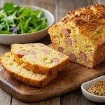 cake knacki moutarde