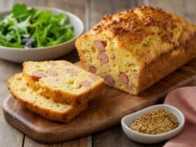 cake knacki moutarde