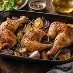 cuisse de poulet au four