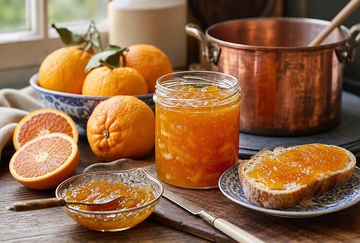marmelade d'oranges amères recette anglaise