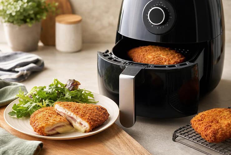 réchauffer cordon bleu au air fryer