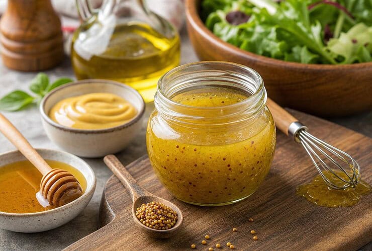 vinaigrette au miel moutarde