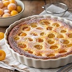 clafoutis aux mirabelles congelées