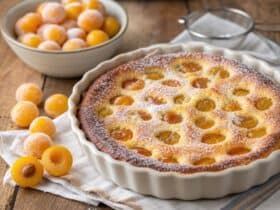 clafoutis aux mirabelles congelées