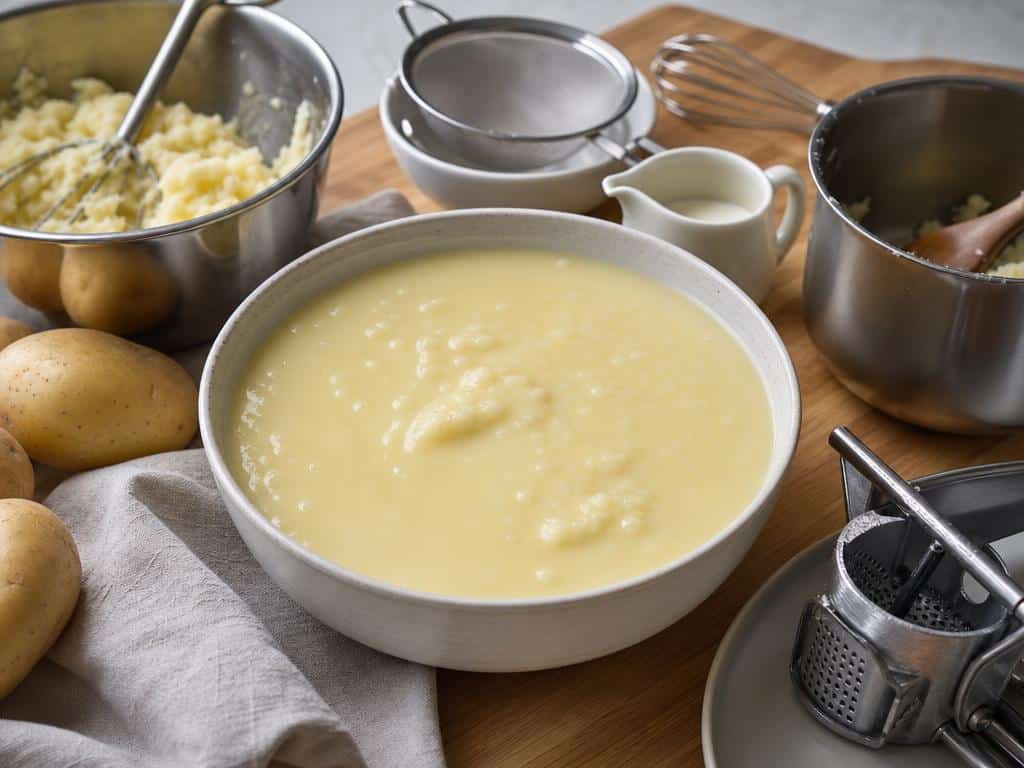 comment épaissir une purée trop liquide