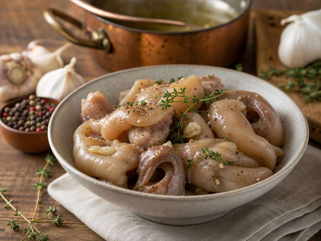 gencives de porc