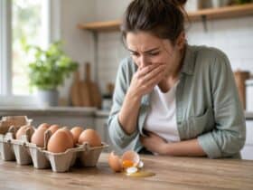 j'ai manger un oeuf perime que faire