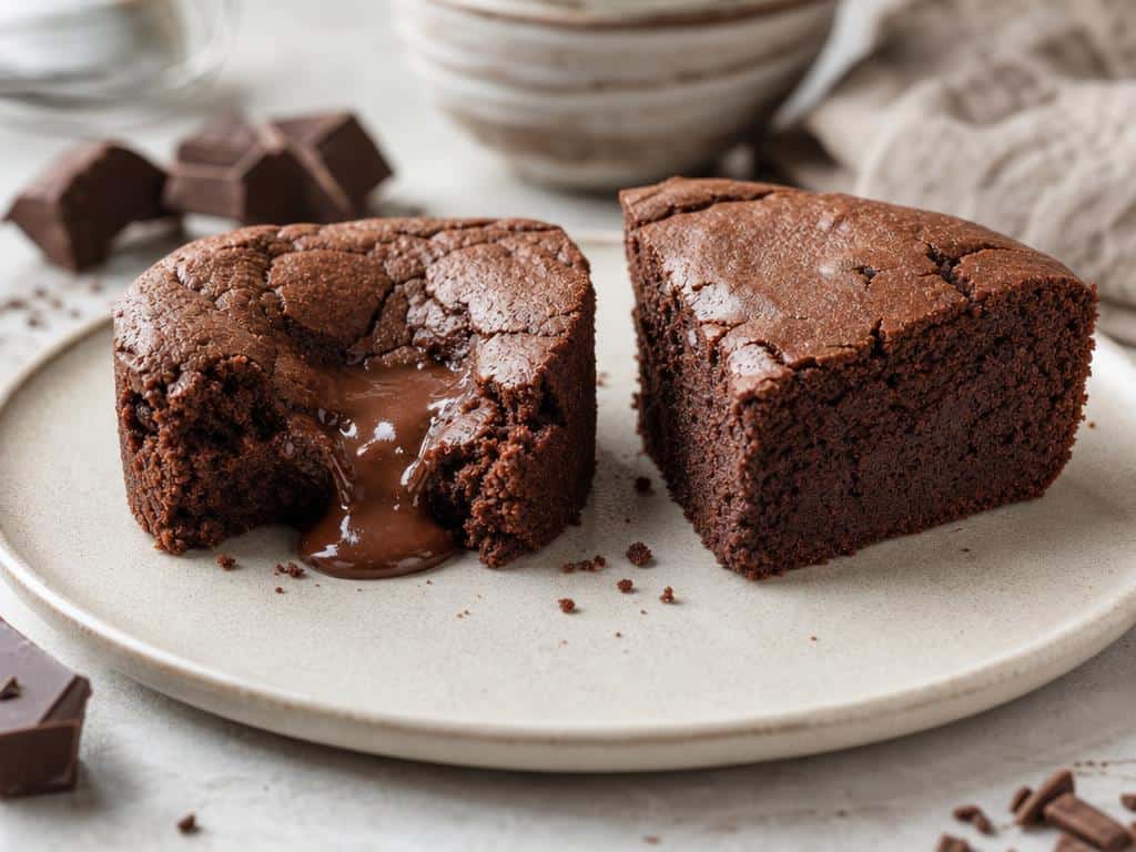 moelleux et fondant difference