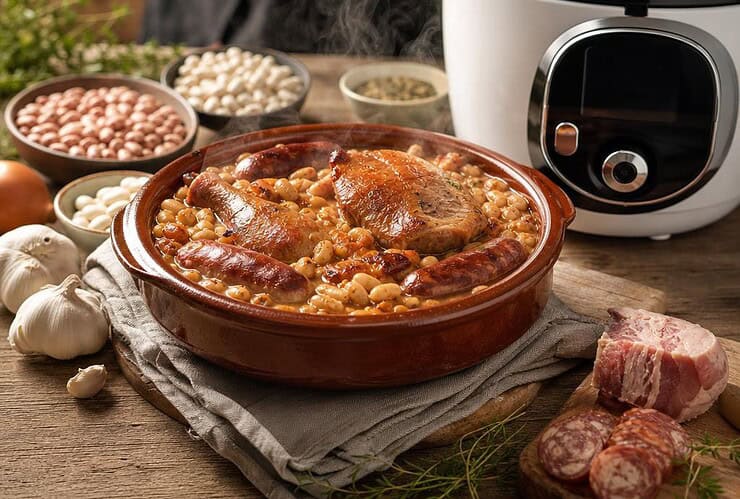 recette cassoulet cookeo