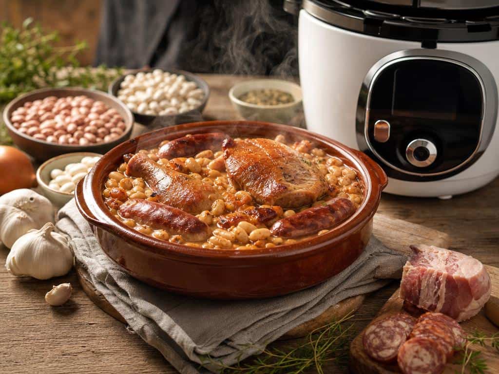 recette cassoulet cookeo