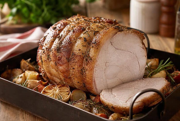 rouelle de porc au four