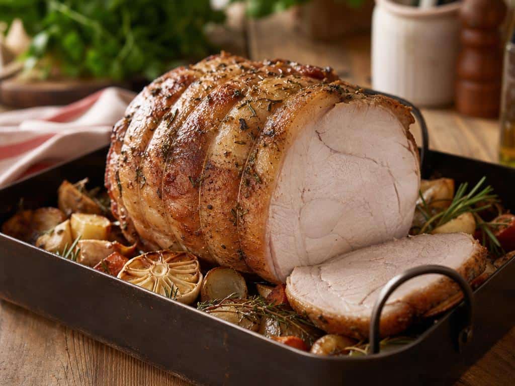 rouelle de porc au four